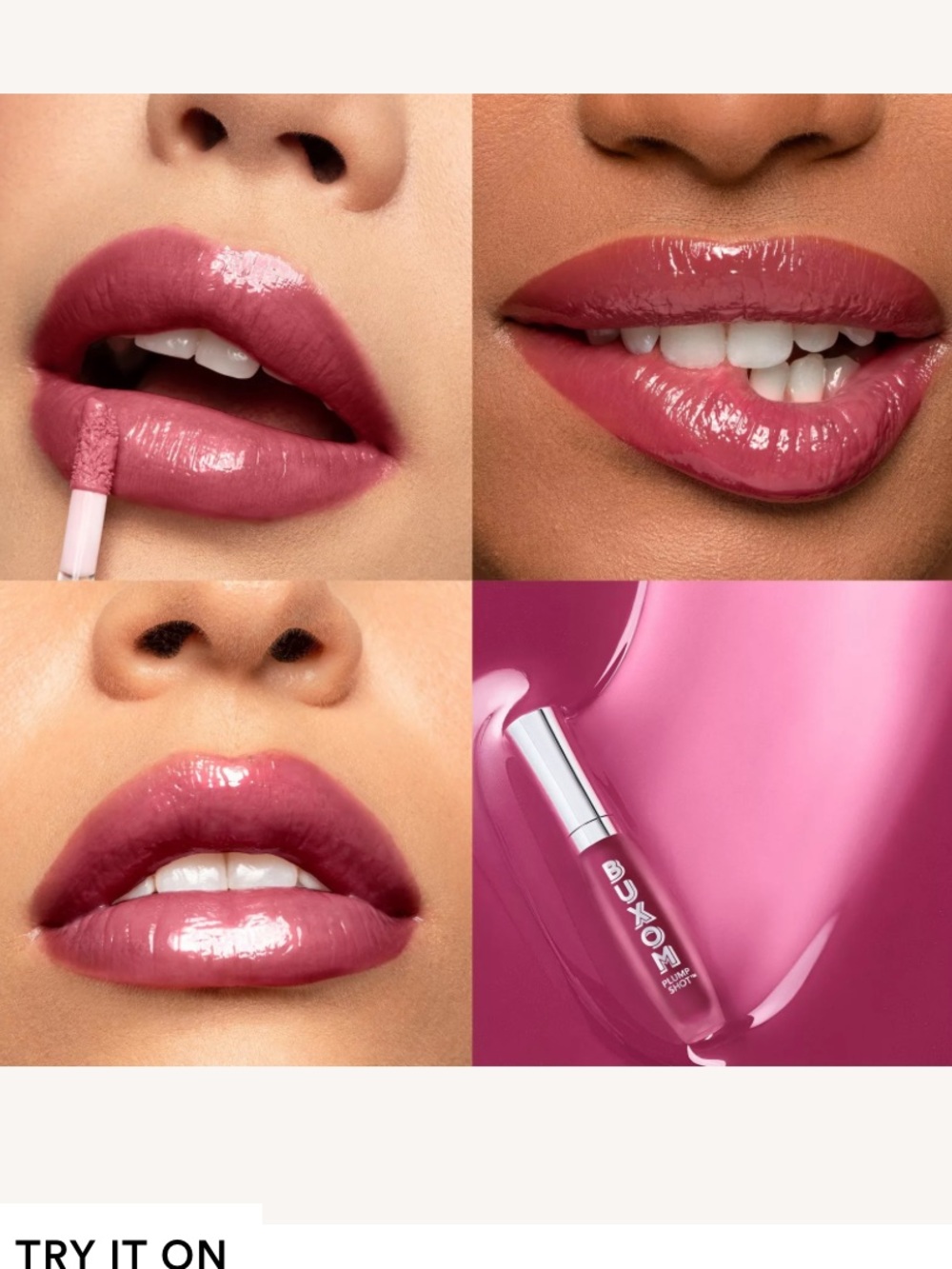New! Buxom full on Plumping Lip gloss in Plum Power
